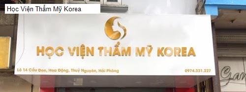 Học Viện Thẩm Mỹ Korea